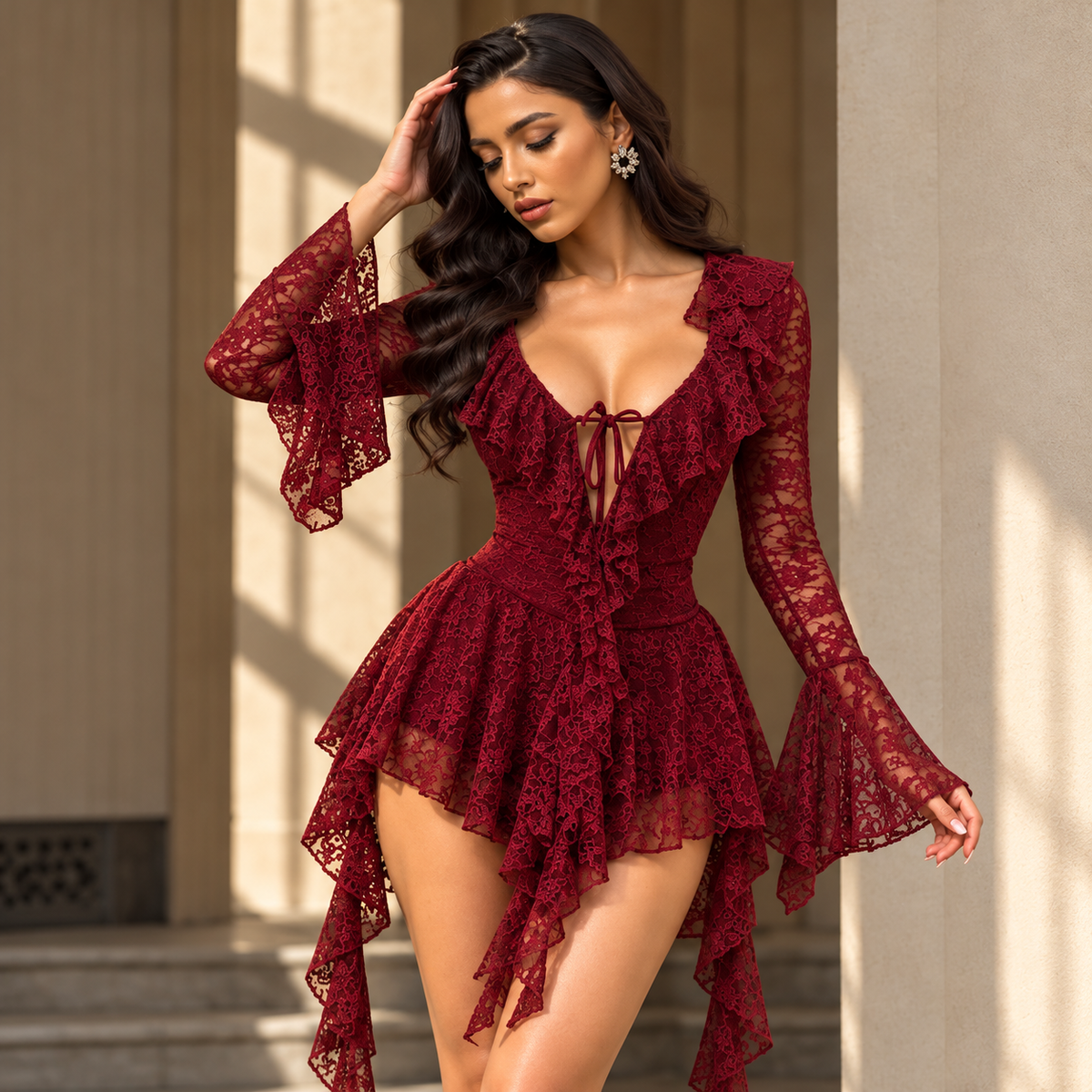 ELEGANT LACE DRESS
