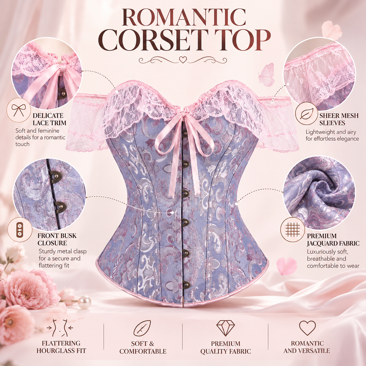 ROMANATIC CORSET TOP
