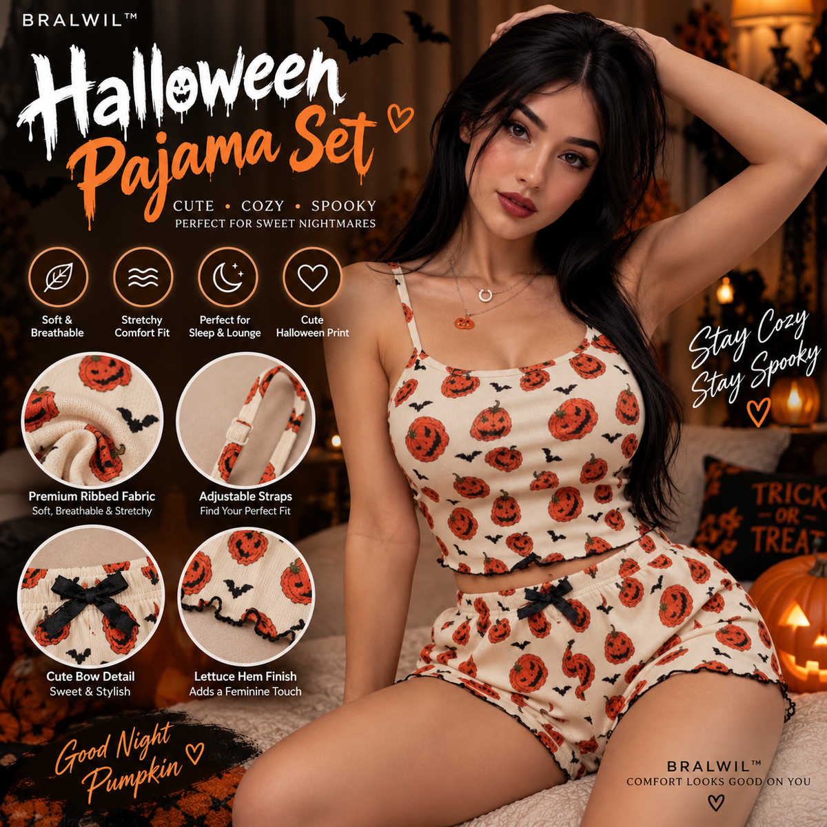 HALLOWEEN PAJAMA SET