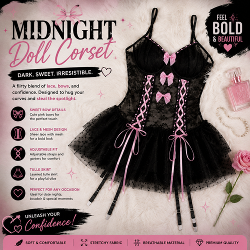 MIDNIGHT DOLL CORSET