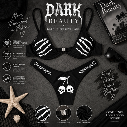 DARK CHERRY BIKINI SET
