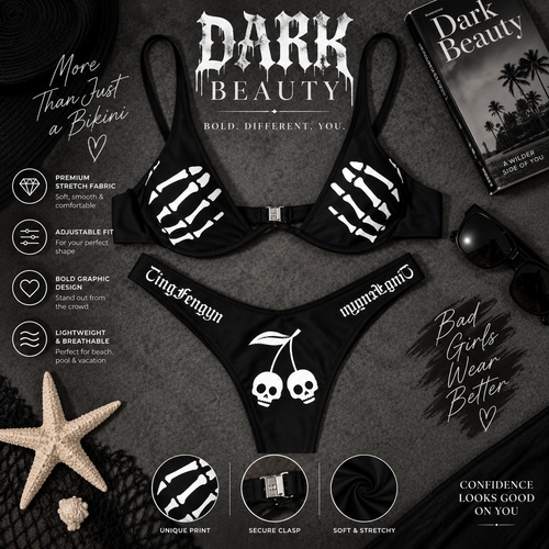 DARK CHERRY BIKINI SET
