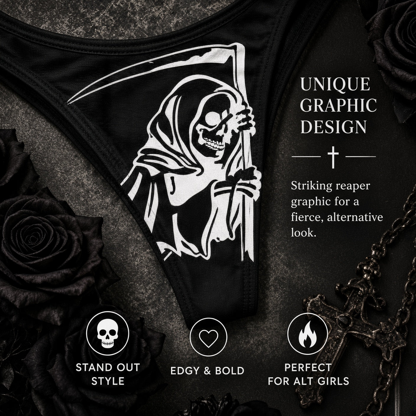 SEE YOU IN HELL BIKINI SET