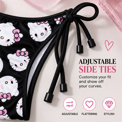 HELLO KITTY GHOST BIKINI SET