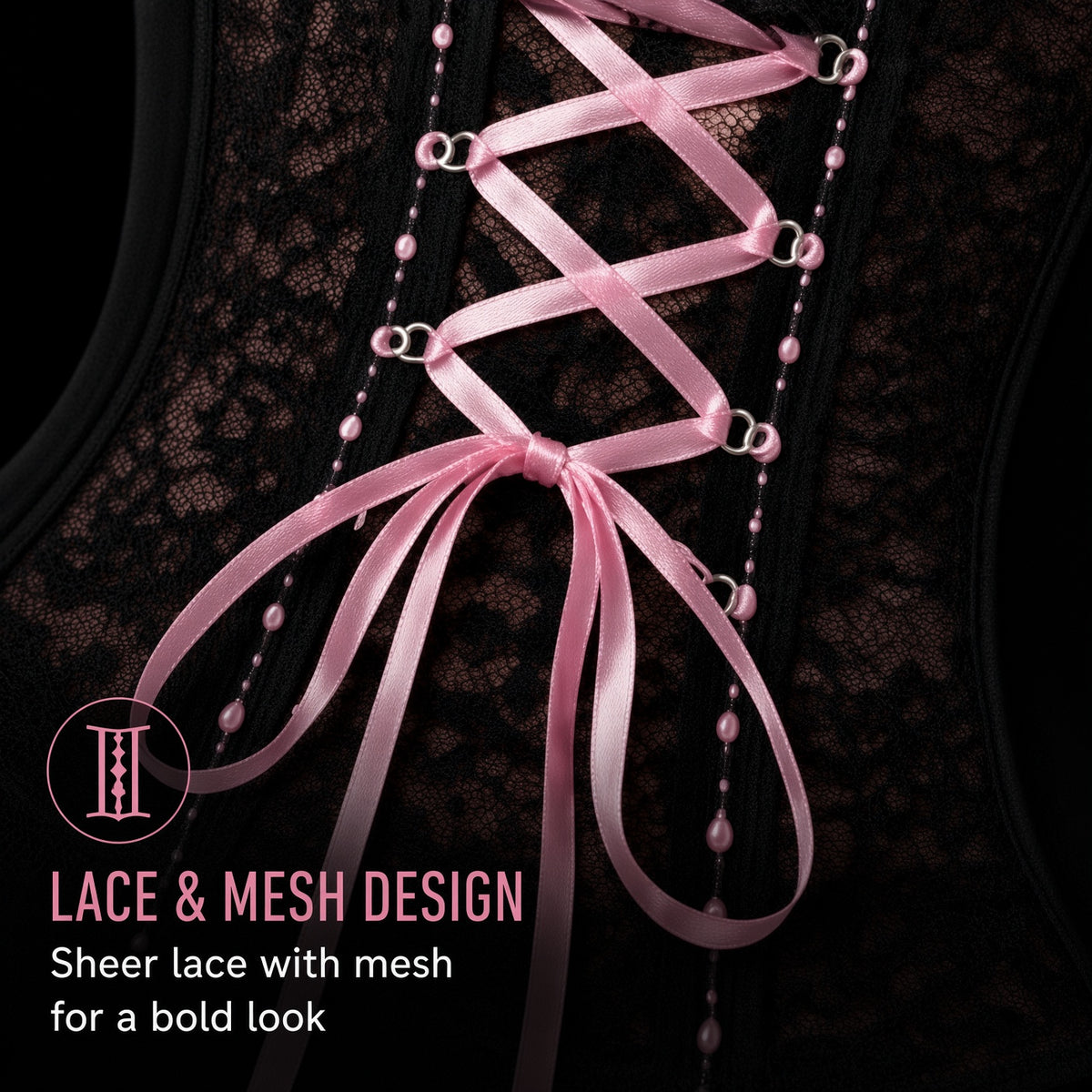 BLACK CHERRY CORSET