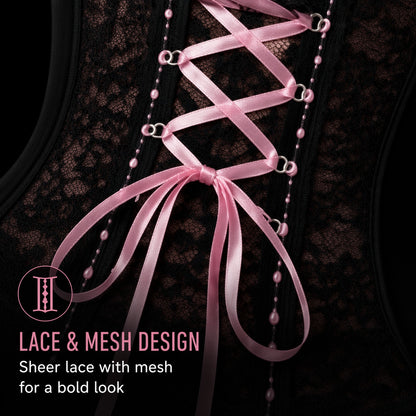 BLACK CHERRY CORSET