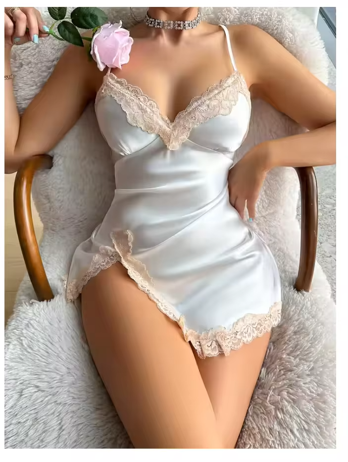 Bralwil - Isabella Lace Trim Sleepwear Dresses