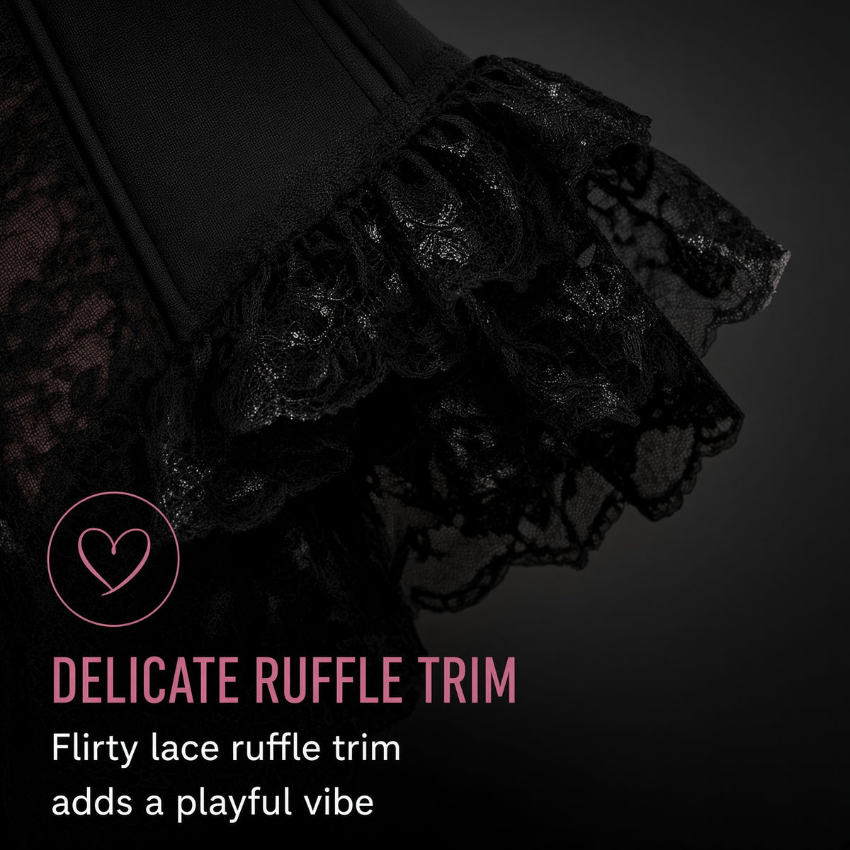 BLACK CHERRY CORSET