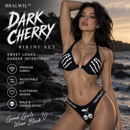 DARK CHERRY BIKINI SET