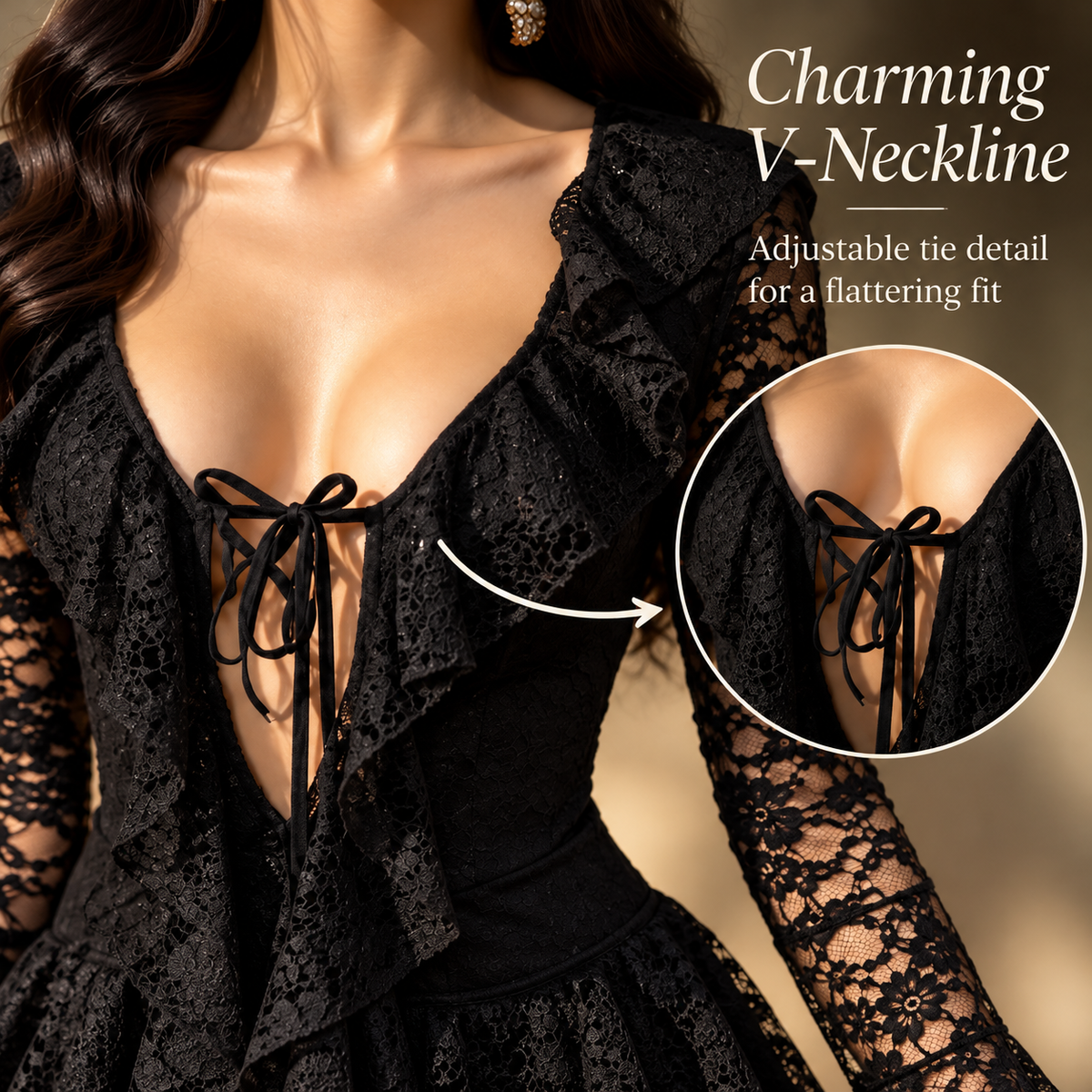 ELEGANT LACE DRESS