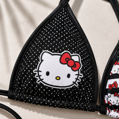 HELLO KITTY PENTAGRAM BIKINI SET