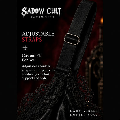 SADOW CULT SATIN SLIP