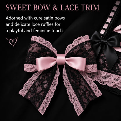 MIDNIGHT RIBBON CORSET