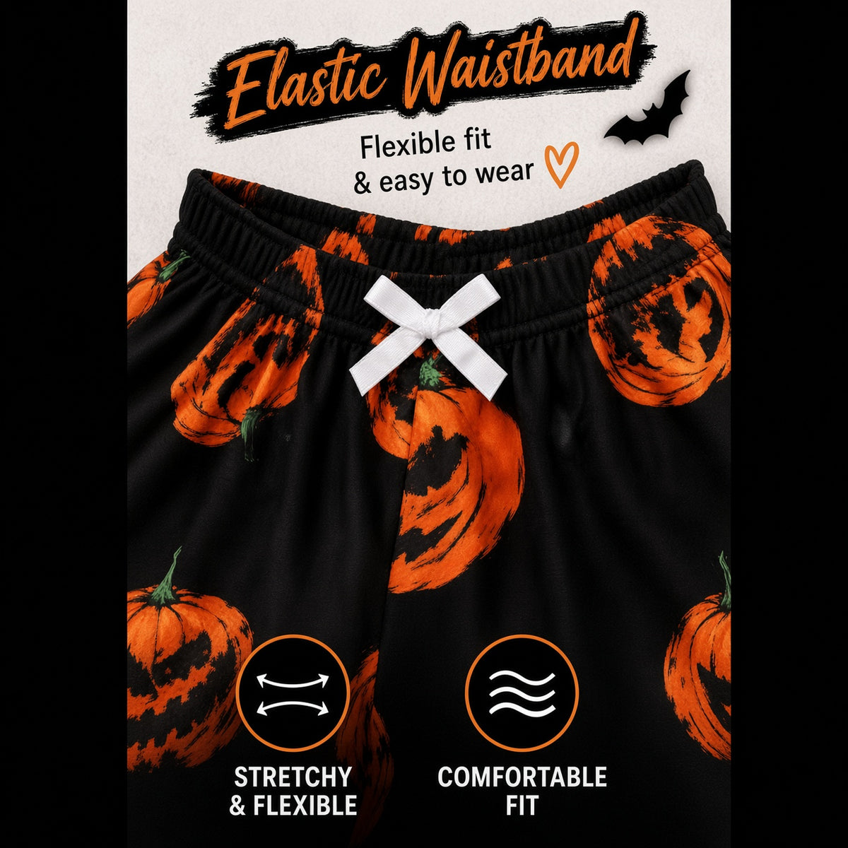 PUMPKIN MISCHIEF PAJAMA SET