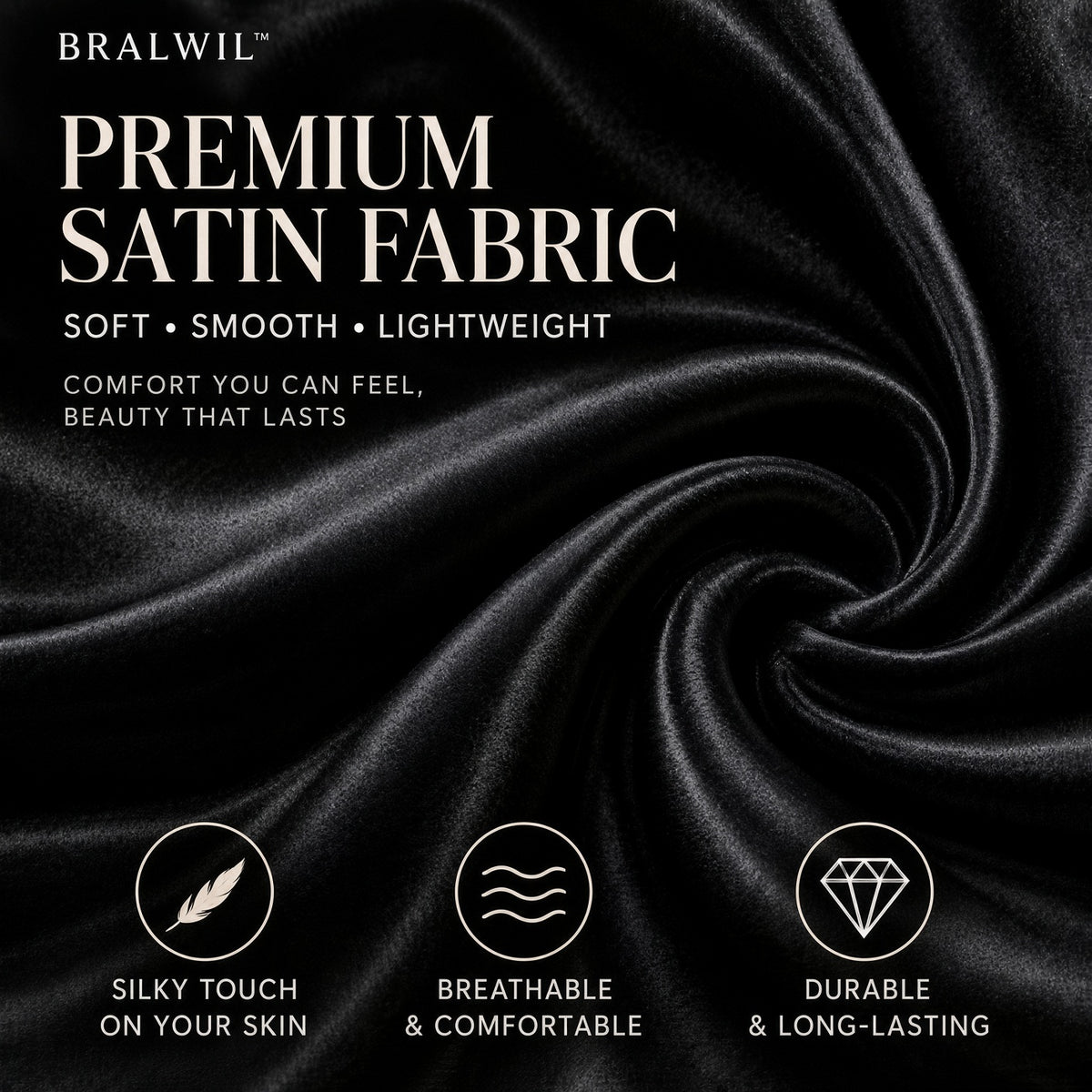 DEAD SOUL SATIN SLIP DRESS