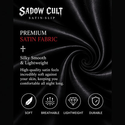 SADOW CULT SATIN SLIP