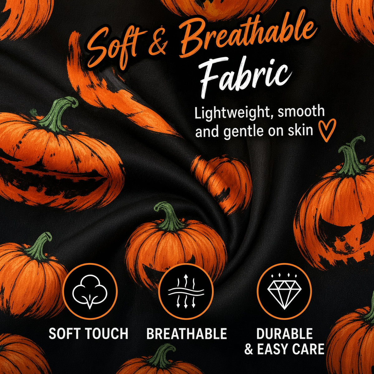 PUMPKIN MISCHIEF PAJAMA SET
